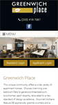 Mobile Screenshot of greenwichplace-apartments.com